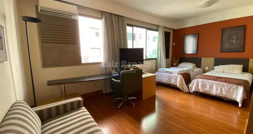 Flat com 1 quarto para alugar na Rua Bernardo Guimarães, Lourdes, Belo Horizonte