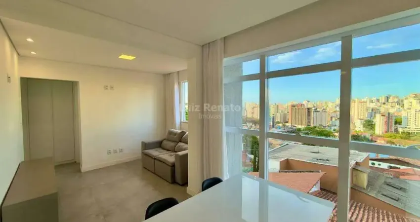 Apartamento mobiliado com 2 quartos e 2 vagas para locação no bairro luxemburgo