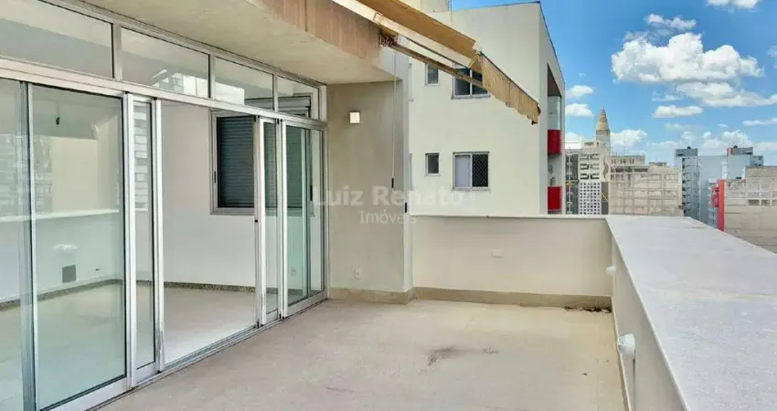 Cobertura com 2 quartos para alugar na Rua Mato Grosso, Santo Agostinho, Belo Horizonte