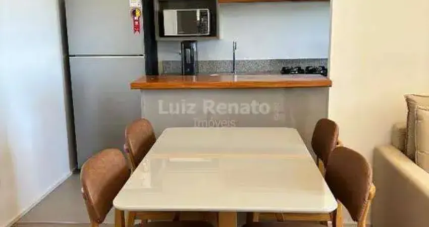 Apartamento 1 quarto + suíte | vila da serra, nova lima – mobiliado, frente, lazer completo