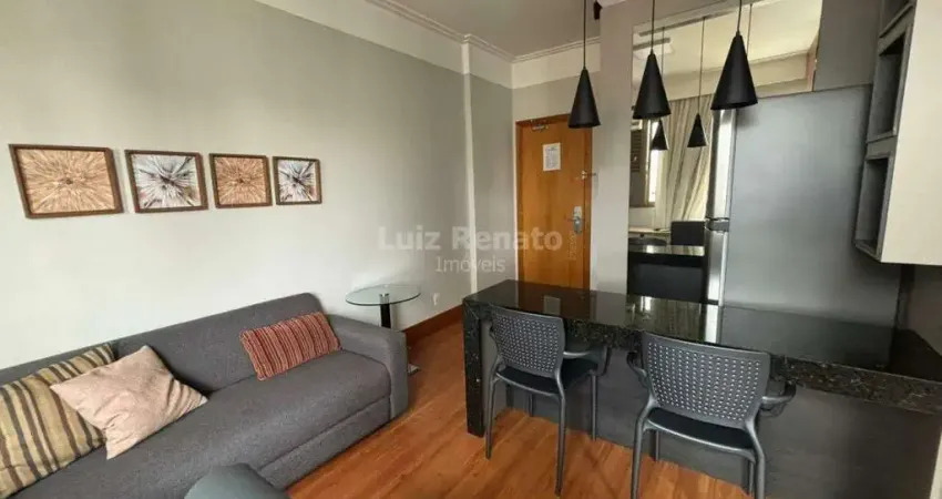 Flat com 1 quarto para alugar na Rua Bernardo Guimarães, Lourdes, Belo Horizonte