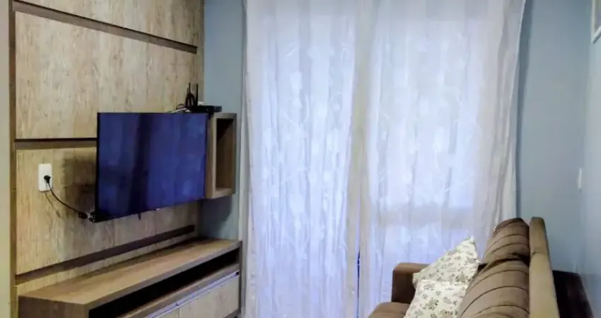 Apartamento com 03 dormitorios e terraço, semimobiliado no bairro vila verde