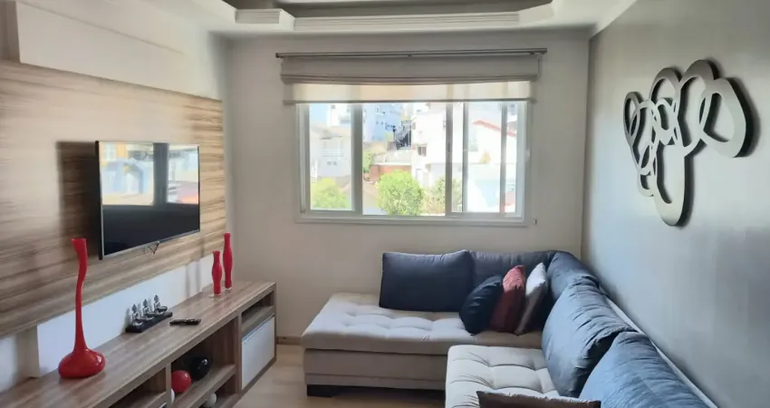 Lindo apartamento todo mobiliado , e decorado com dois dormitórios no bairro rio branco