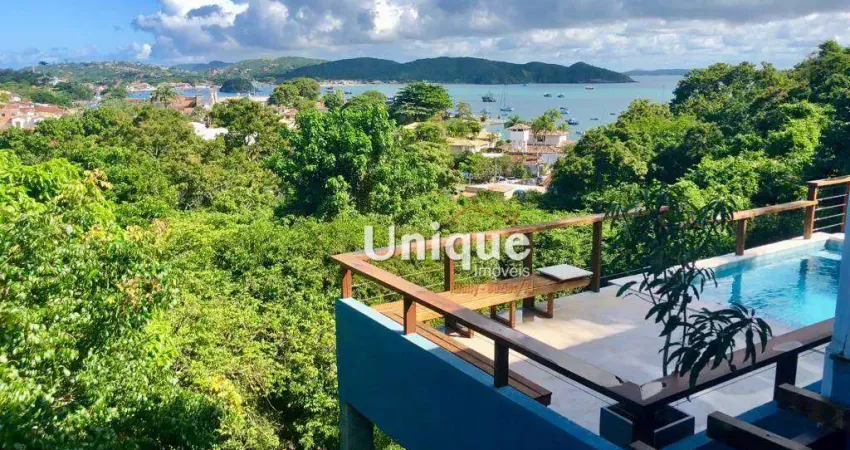 Casa com 7 dormitórios à venda, 300 m² por R$ 5.500.000,00 - João Fernandes - Armação dos Búzios/RJ