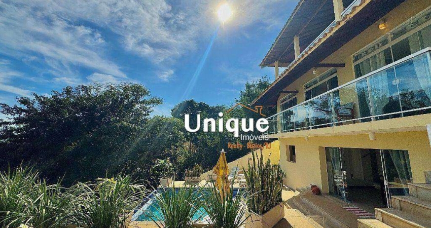 Casa com 4 dormitórios à venda, 370 m² por R$ 2.300.000,00 - Ferradurinha - Armação dos Búzios/RJ