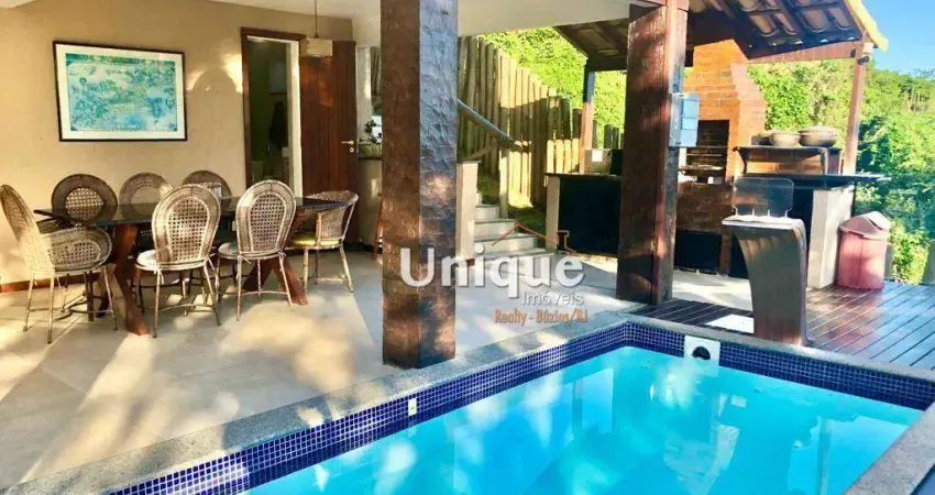 Casa com 4 dormitórios à venda, 154 m² por R$ 3.100.000,00 - João Fernandes - Armação dos Búzios/RJ