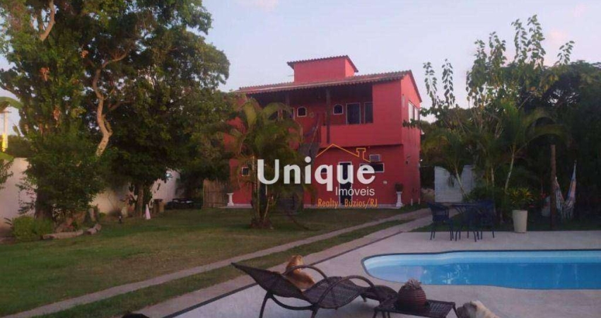 Pousada com 7 dormitórios à venda, 227 m² por R$ 740.000,00 - Arpoador da Rasa - Armação dos Búzios/RJ