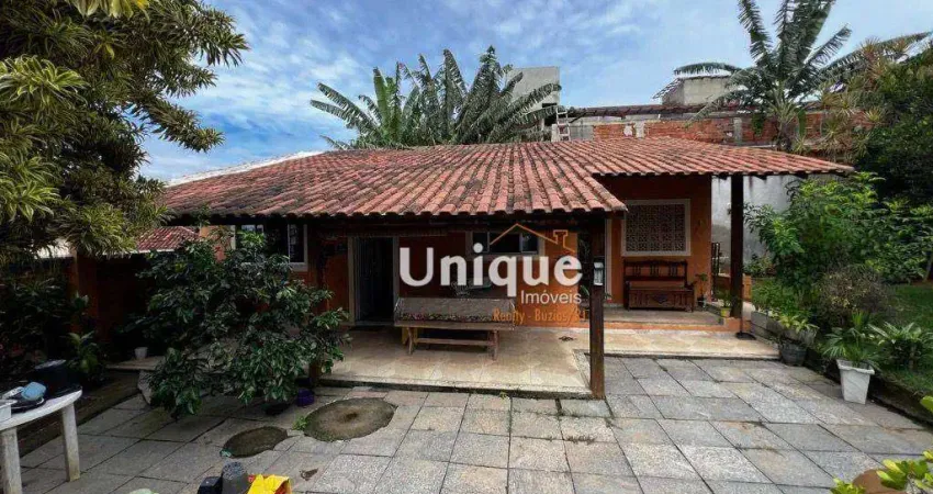 Casa com 2 dormitórios à venda, 110 m² por r$ 300.000,00 - praia rasa - armação dos búzios/rj