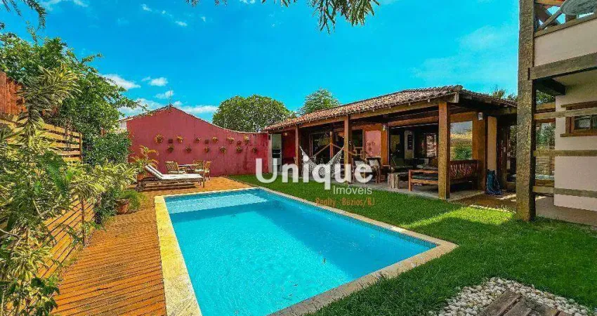 Casa com 5 dormitórios à venda, 220 m² por R$ 1.950.000,00 - Baia Formosa - Armação dos Búzios/RJ