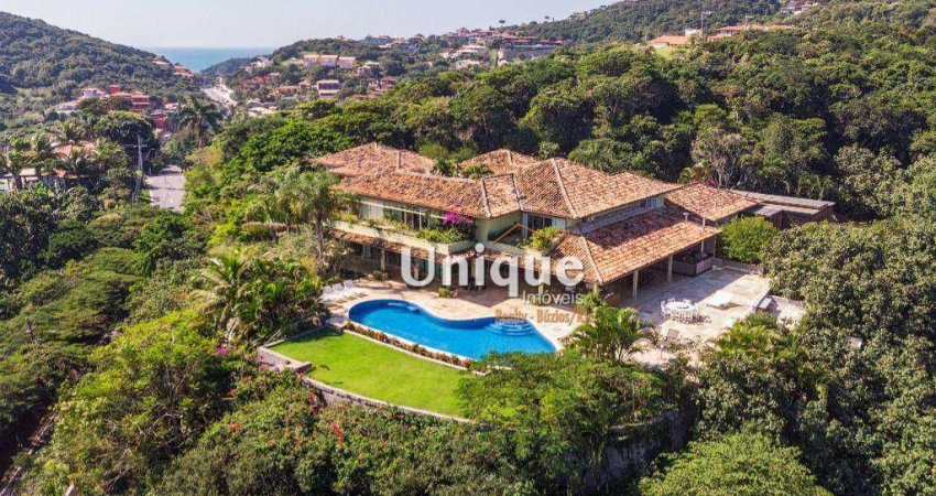 Mansão exclusiva com terreno de 16.833m² e vista espetacular para o mar!
