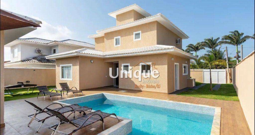 Casa com 4 dormitórios à venda, 210 m² por R$ 1.500.000,00 - Caravelas - Armação dos Búzios/RJ