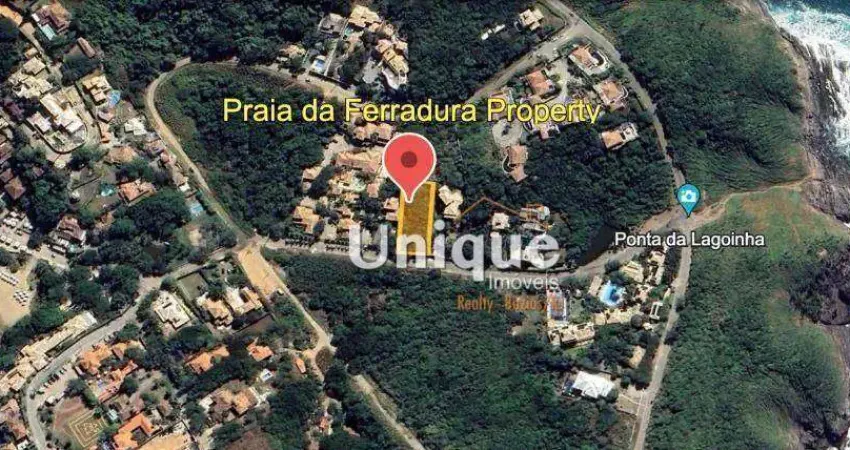 Terreno à venda, 1000 m² por R$ 825.000,00 - Ferradura - Armação dos Búzios/RJ