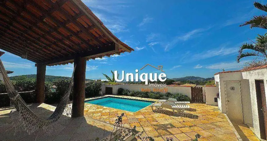 Casa com 4 dormitórios à venda, 208 m² por R$ 1.900.000,00 - Tartaruga - Armação dos Búzios/RJ