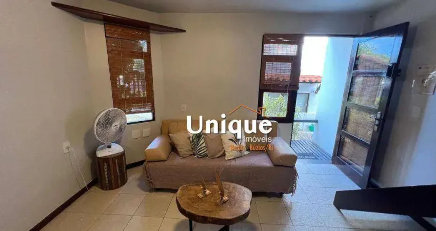 Casa com 2 dormitórios para alugar, 65 m² por R$ 4.000,00/mês - Geribá - Armação dos Búzios/RJ