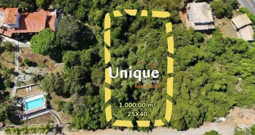 Terreno à venda, 1000 m² por r$ 900.000,00 - joão fernandes - armação dos búzios/rj