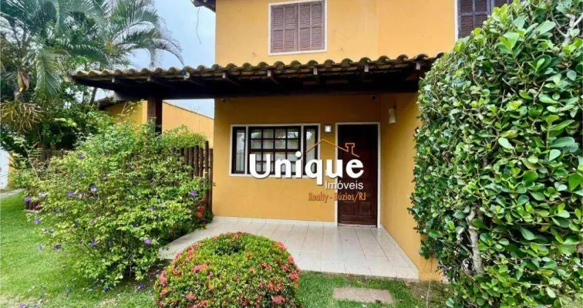 Casa com 2 dormitórios à venda, 120 m² por r$ 580.000,00 - rasa - armação dos búzios/rj