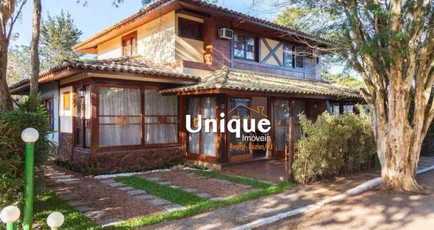 Casa com 3 dormitórios à venda, 150 m² por r$ 1.700.000,00 - manguinhos - armação dos búzios/rj