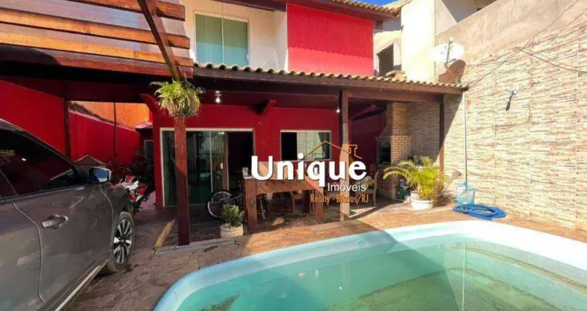 Casa com 4 dormitórios à venda, 120 m² por r$ 600.000,00 - rasa - armação dos búzios/rj