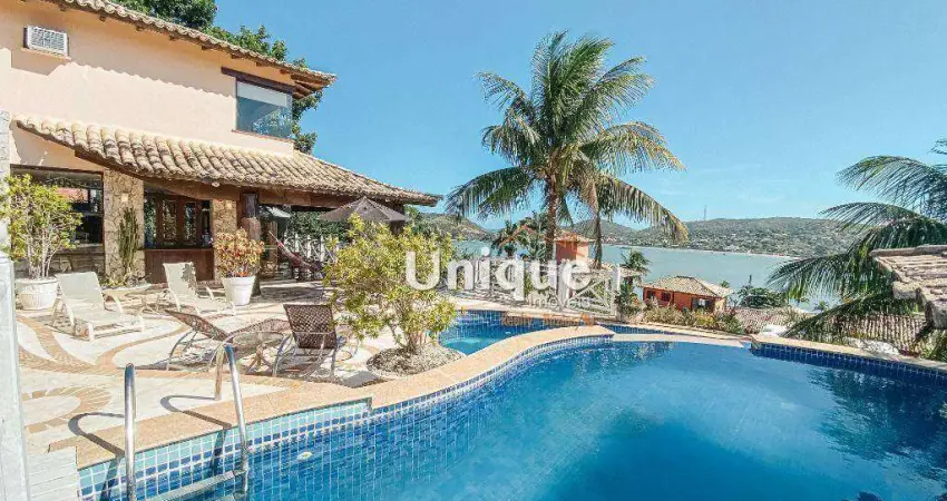 Casa com 5 dormitórios à venda, 400 m² por r$ 6.100.000,00 - ferradura - armação dos búzios/rj