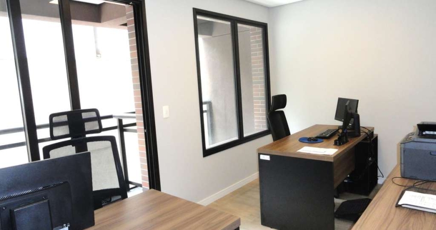 Conjunto comercial com duas salas, 1 vaga, 27m² à venda, próximo metrô  Vergueiro,  Aclimação, São