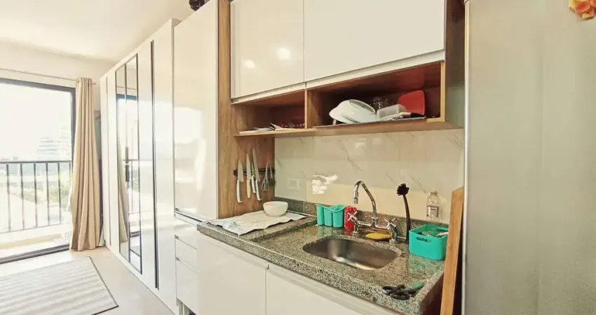 Studio 24m2, 1 dorm. (suite), mobiliado, para locação, ao lado do Shopping Eldorado, Pinheiros, São