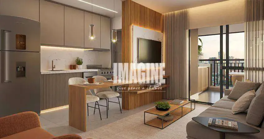 Apartamento no Tatuapé com 2 Dormitórios sendo 1 Suíte, 1 Vaga, 71 m²