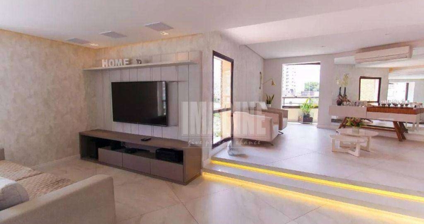 Apartamento na Mooca com 3 Dormitórios sendo 2 Suítes, Sacada, 3 Vagas, 156 m²