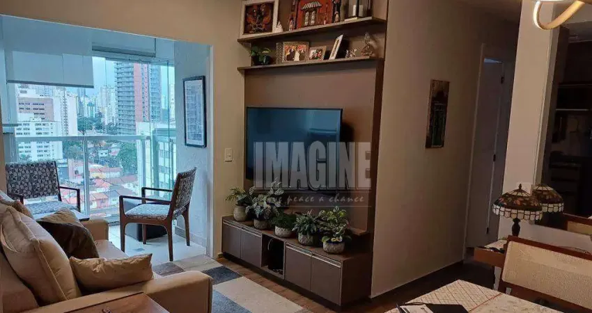 Apartamento com 2 dormitórios à venda, 53 m² - Santo Amaro - São Paulo/SP