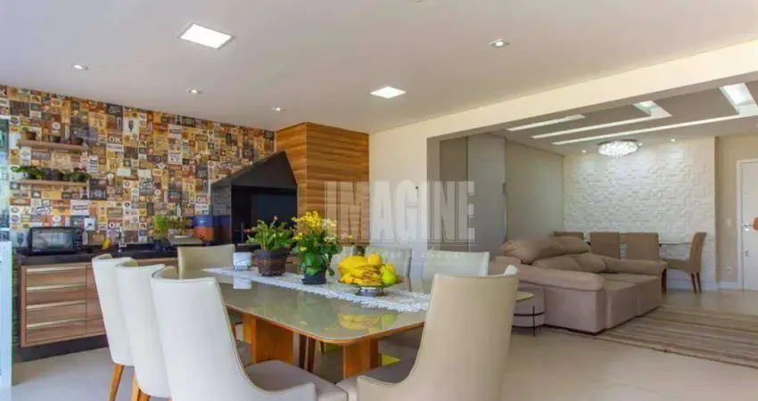 Apartamento no tatuapé com 3 dormitórios sendo 1 suíte, 2 vagas, 123m²