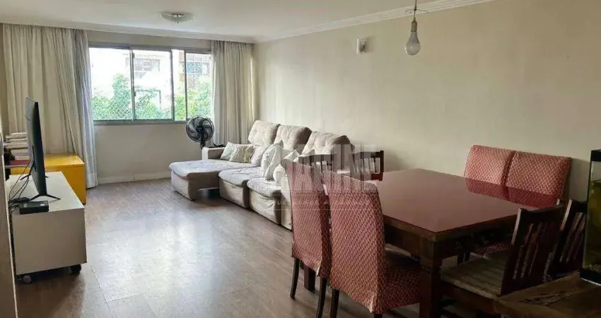 Apartamento em santa cecília com 3 dormitórios sendo 1 suíte, 1 vaga, 120m²