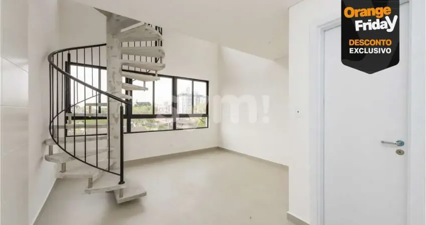 Loft com 1 quarto à venda na Rua José Cadilhe, 415, Água Verde, Curitiba