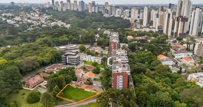 Terreno à venda na Rua José Alexandrino, 312, Mossunguê, Curitiba