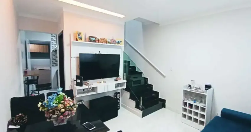 Sobrado com 2 dormitórios à venda, 57 m² por r$ 300.000,00 - aviação - praia grande/sp