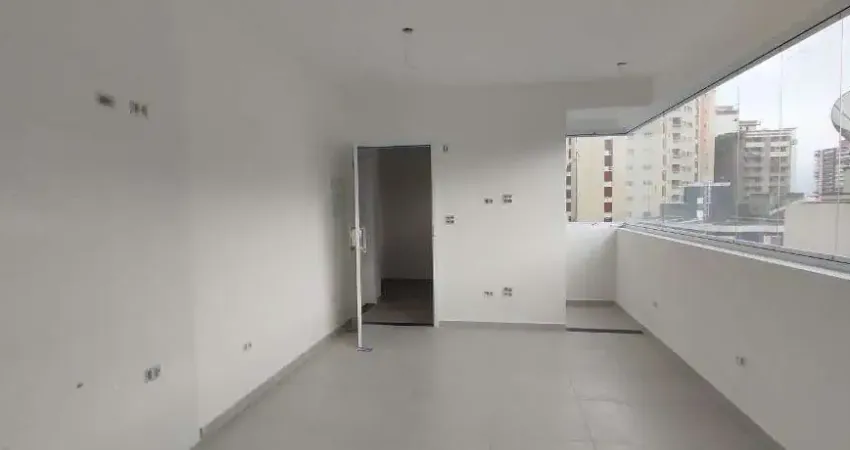 Apartamento com 1 dormitório à venda, 44 m² por r$ 339.000,00 - vila guilhermina - praia grande/sp