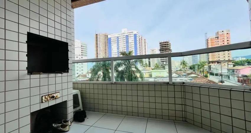 Apartamento com 2 dormitórios à venda, 74 m² por r$ 430.000,00 - vila guilhermina - praia grande/sp