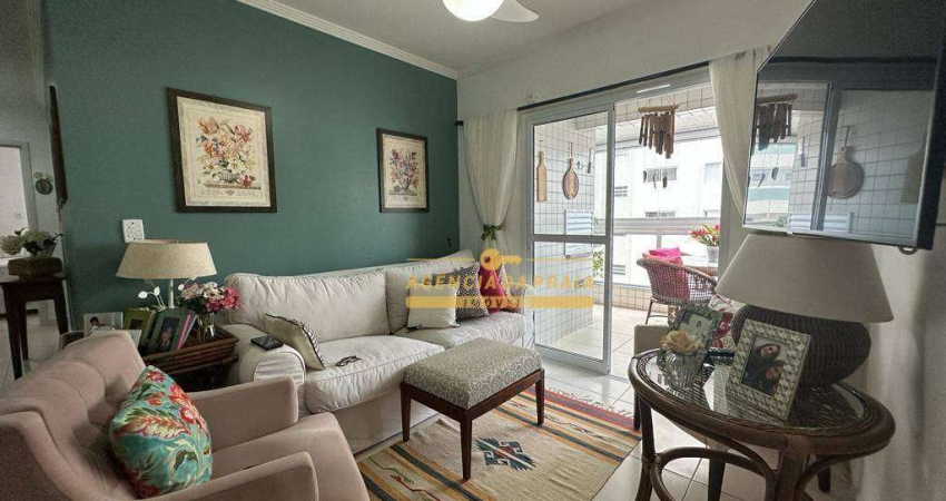 Apartamento com 2 dormitórios à venda, 100 m² por R$ 600.000,00 - Tupi - Praia Grande/SP