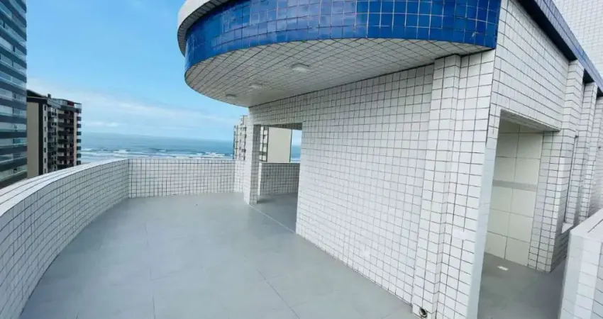 Cobertura com 3 dormitórios à venda, 145 m² por r$ 1.100.000,00 - vila guilhermina - praia grande/sp