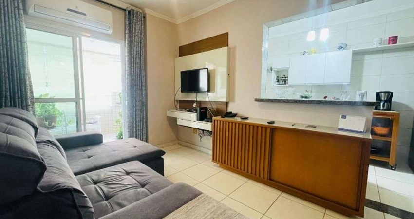 Apartamento com 2 dormitórios à venda, 76 m² por R$ 500.000,00 - Aviação - Praia Grande/SP
