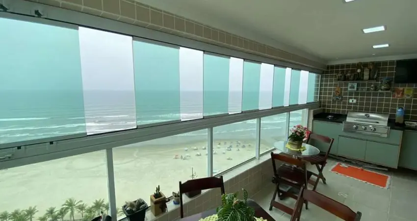 Apartamento com 3 dormitórios à venda, 132 m² por r$ 1.490.000,00 - mirim - praia grande/sp