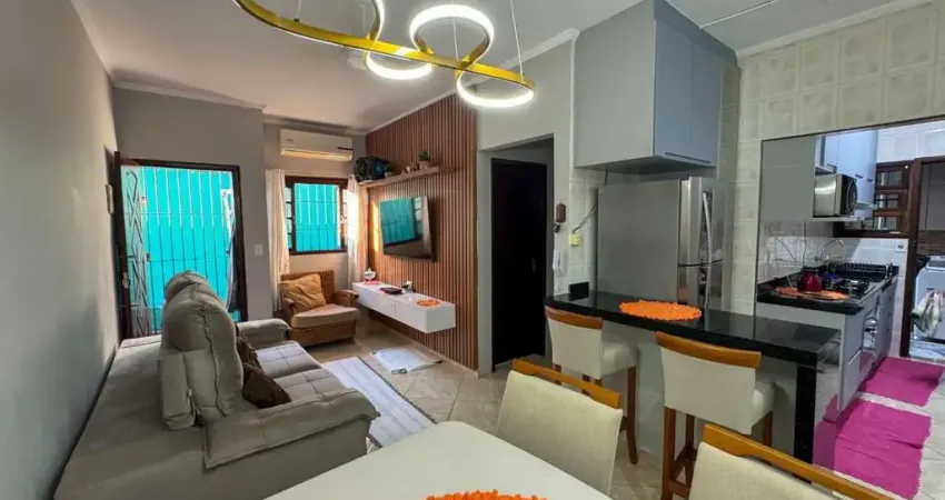 Casa em condomínio com 1 dormitório à venda - aviação - praia grande
