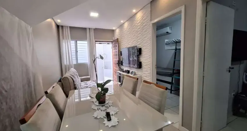 Casa com 2 dormitórios à venda, 48 m² - Jardim Melvi - Praia Grande/SP