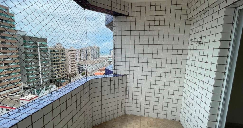 Apartamento com 2 dormitórios para alugar, 90 m² por R$ 3.000,02/mês - Vila Guilhermina - Praia Grande/SP