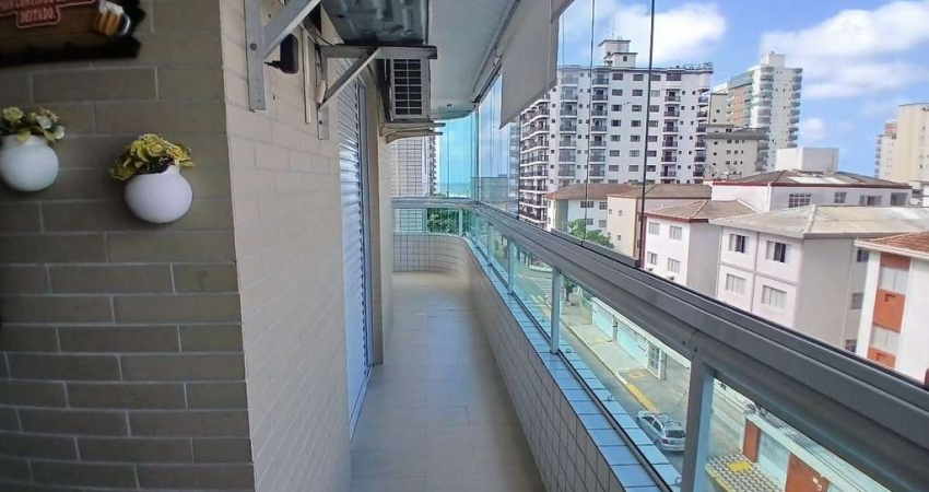 Apartamento com 3 dormitórios à venda, 133 m² por R$ 849.999,00 - Vila Guilhermina - Praia Grande/SP