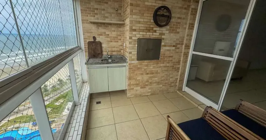 Apartamento pé na areia com 2