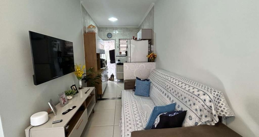 Casa com 1 dormitório à venda, 45 m² - Aviação - Praia Grande/SP