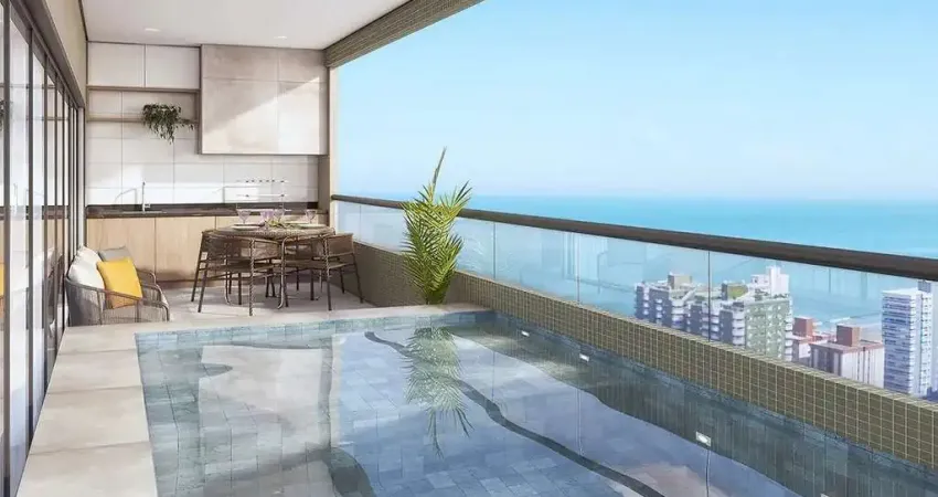 Apartamento à venda no Canto do Forte em Praia Grande - SP.