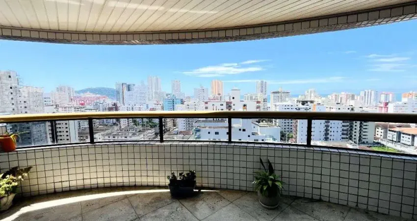 Cobertura com 3 dormitórios à venda, 195 m² por R$ 1.800.000,00 - Vila Guilhermina - Praia Grande/SP