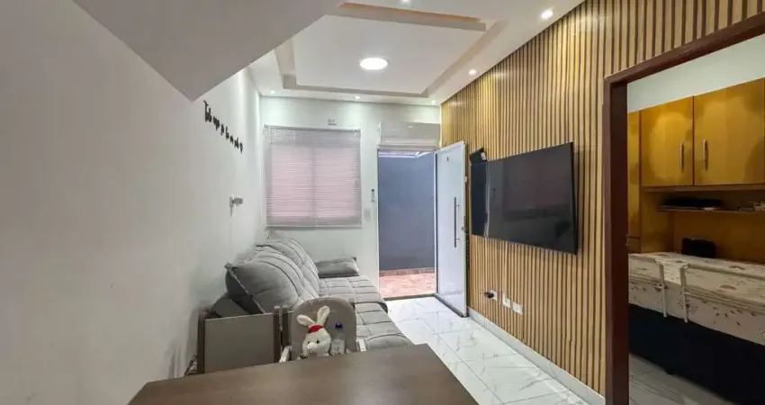 Casa em condomínio fechado com 2 quartos para alugar na Rua Esportista Ademilson Coelho, 171, Vila Assunção, Praia Grande