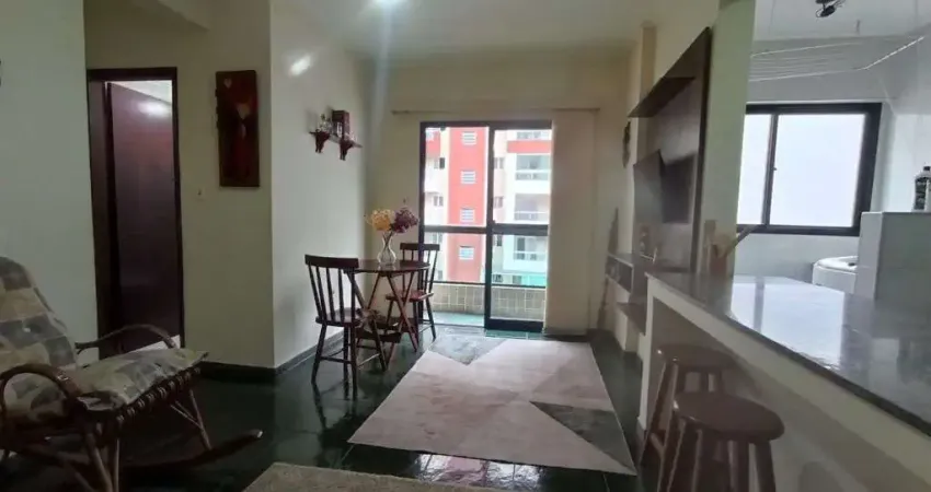 Apartamento com 1 dormitório para alugar, 66 m² por R$ 2.500,01/mês - Vila Guilhermina - Praia Grande/SP