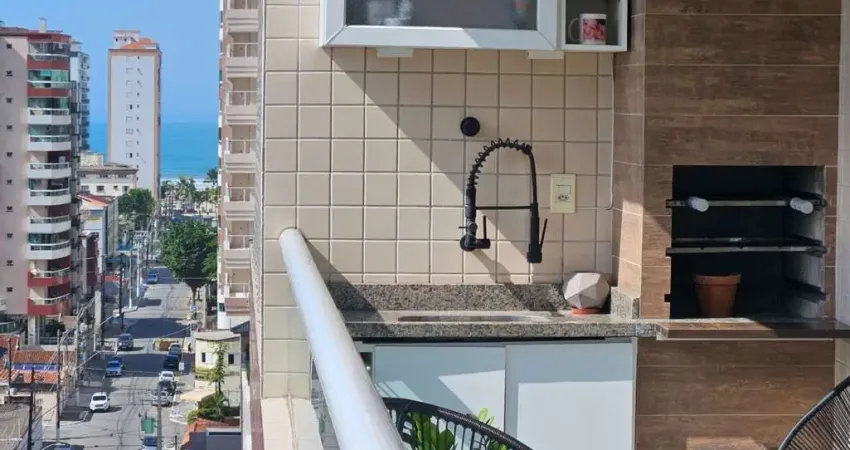 Apartamento com 3 dormitórios à venda, 120 m² - vila guilhermina - praia grande/sp